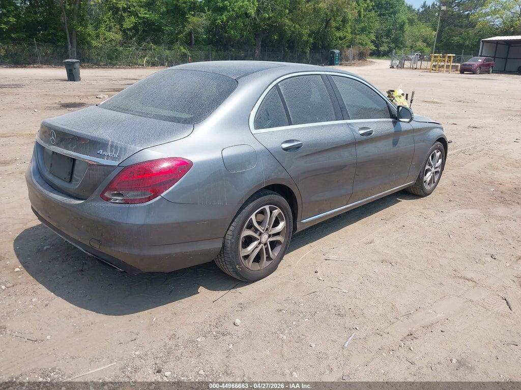 55SWF4KB0HU185516 2017 MERCEDES-BENZ C 300 photo no. 4