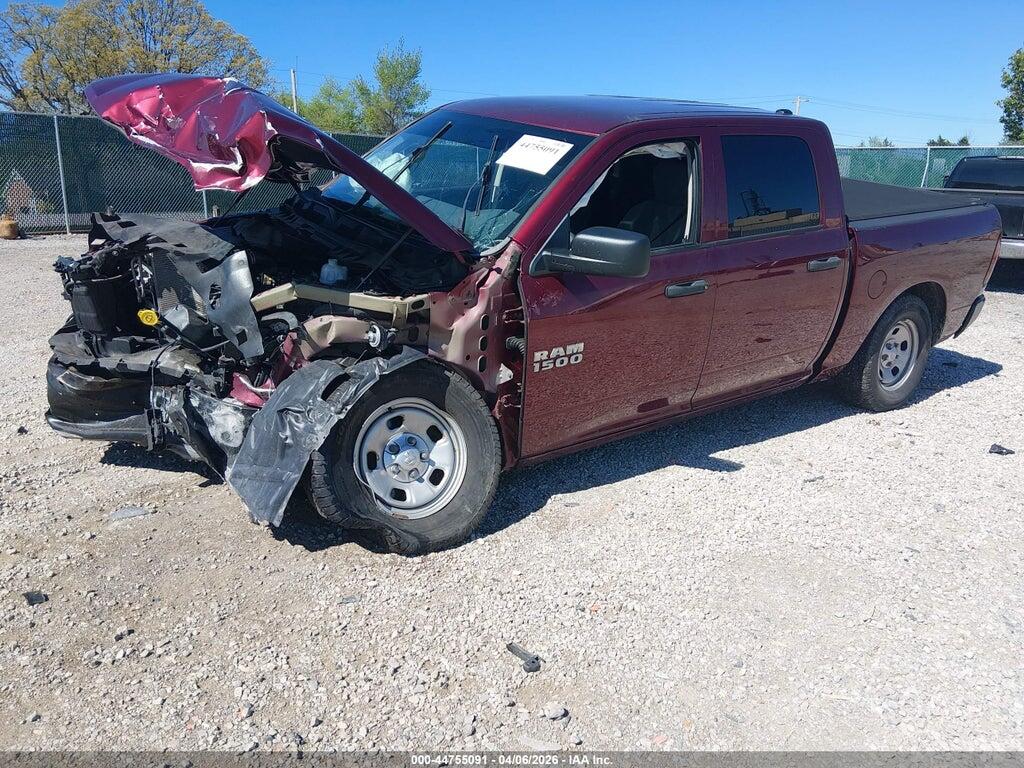 1C6RR7KGXJS348238 2018 RAM 1500 photo no. 2