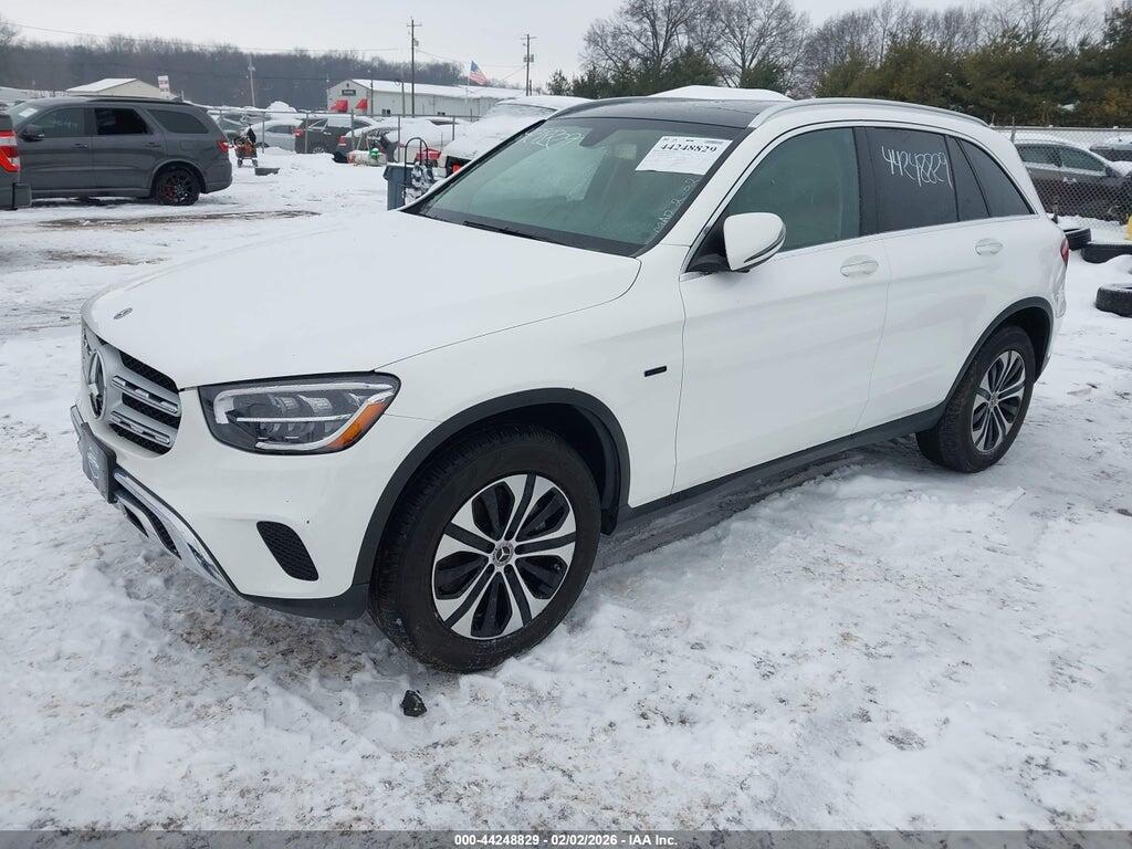 W1N0G5DB3LF776038 2020 MERCEDES-BENZ GLC 350E photo no. 2