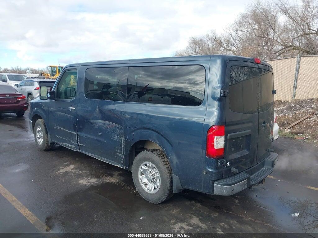 5BZAF0AA5HN851901 2017 NISSAN NV PASSENGER NV3500 HD photo no. 3