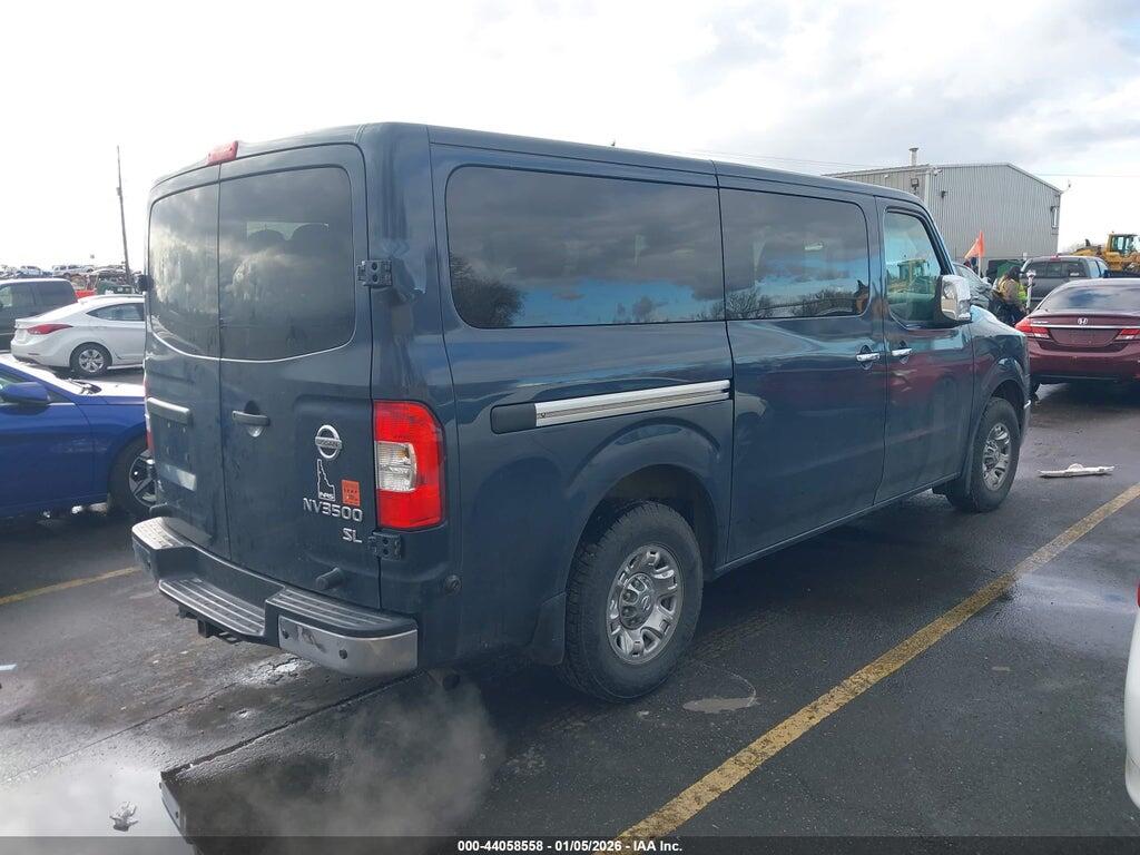 5BZAF0AA5HN851901 2017 NISSAN NV PASSENGER NV3500 HD photo no. 4