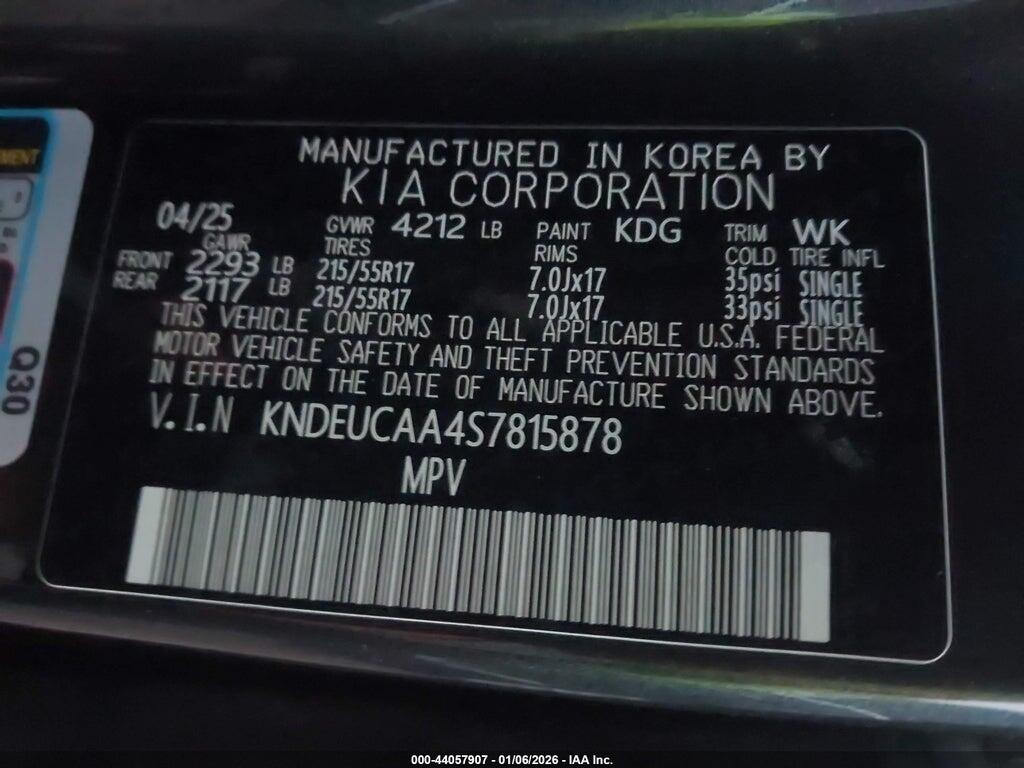 KNDEUCAA4S7815878 2025 KIA SELTOS photo no. 9