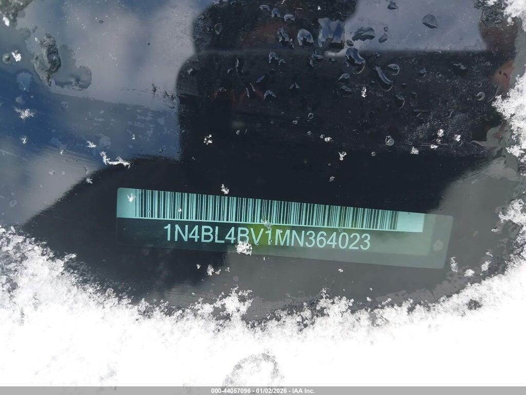 1N4BL4BV1MN364023 2021 NISSAN ALTIMA photo no. 9