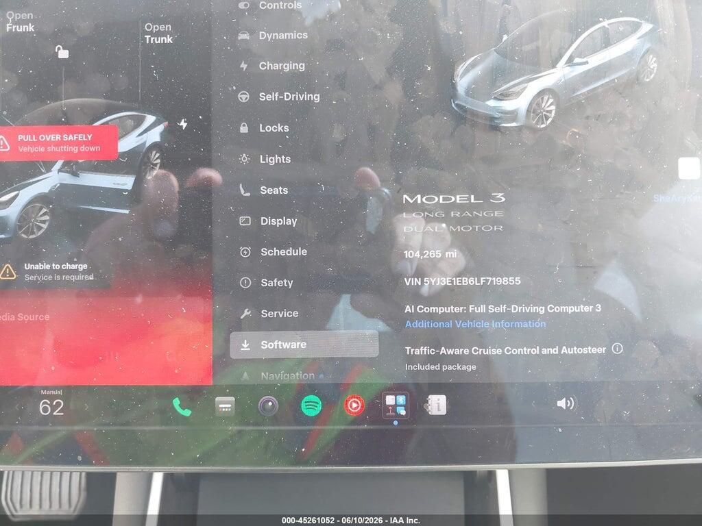5YJ3E1EB6LF719855 2020 TESLA MODEL 3 photo no. 7