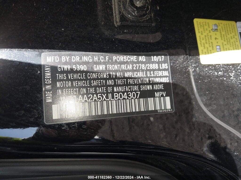 WP1AA2A5XJLB04307 2018 PORSCHE MACAN photo no. 9