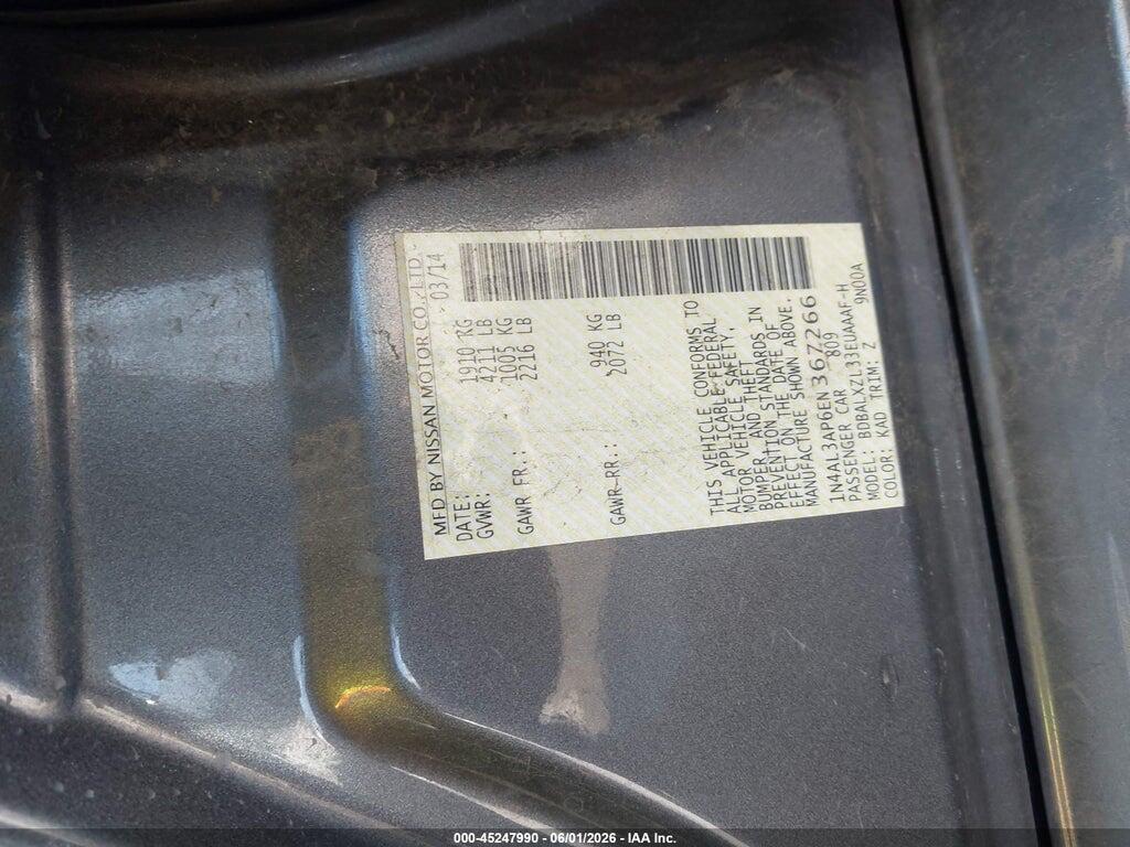 1N4AL3AP6EN367266 2014 NISSAN ALTIMA photo no. 9