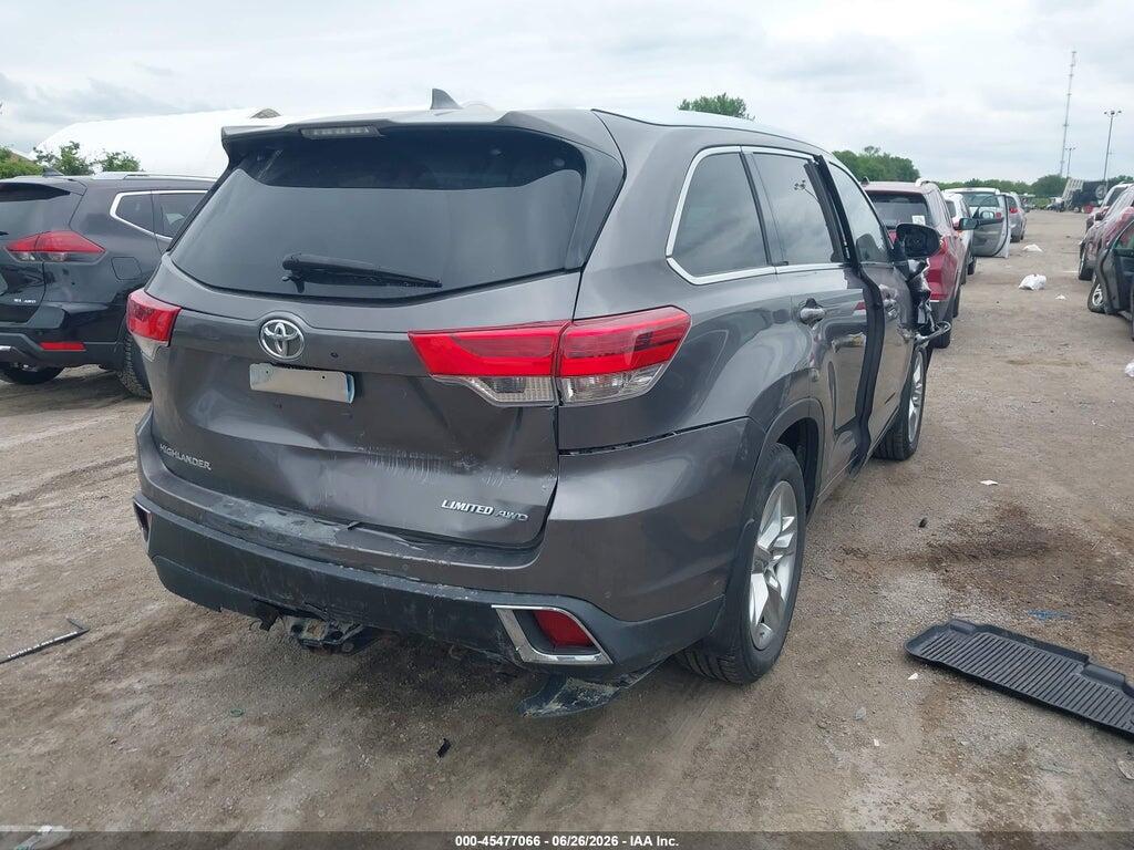 5TDDZRFH7JS853860 2018 TOYOTA HIGHLANDER photo no. 4