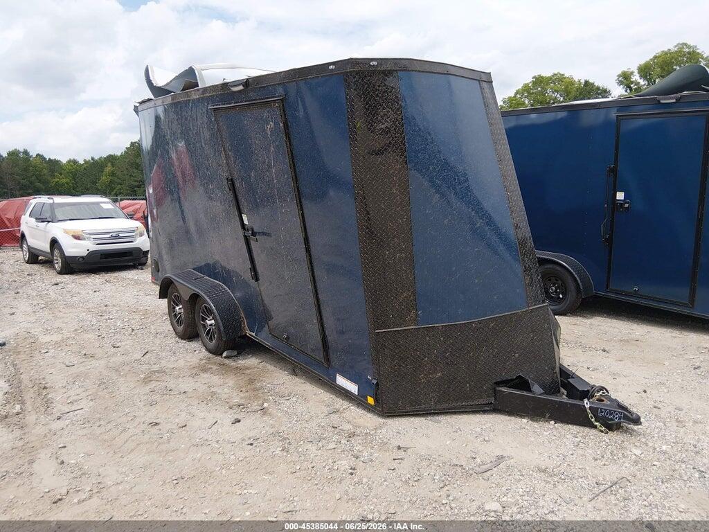 53NBE1628T1120284 2026 CARGO TRAILER 7X16 ENCLOSED photo no. 1