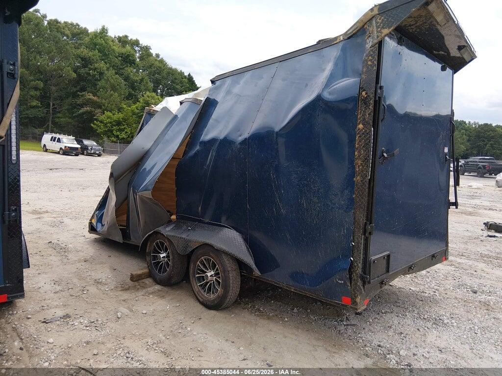 53NBE1628T1120284 2026 CARGO TRAILER 7X16 ENCLOSED photo no. 3