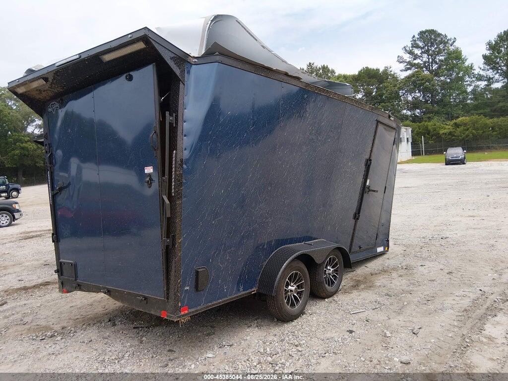 53NBE1628T1120284 2026 CARGO TRAILER 7X16 ENCLOSED photo no. 4