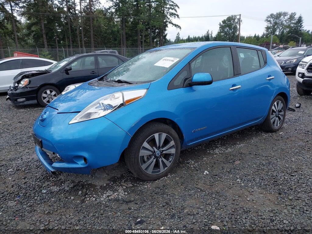 1N4AZ0CP2DC411140 2013 NISSAN LEAF photo no. 2