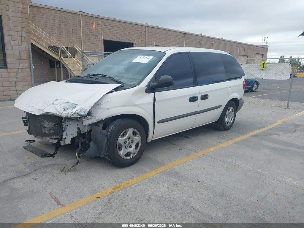 1B4GP15B22B635753 2002 DODGE CARAVAN photo no. 2