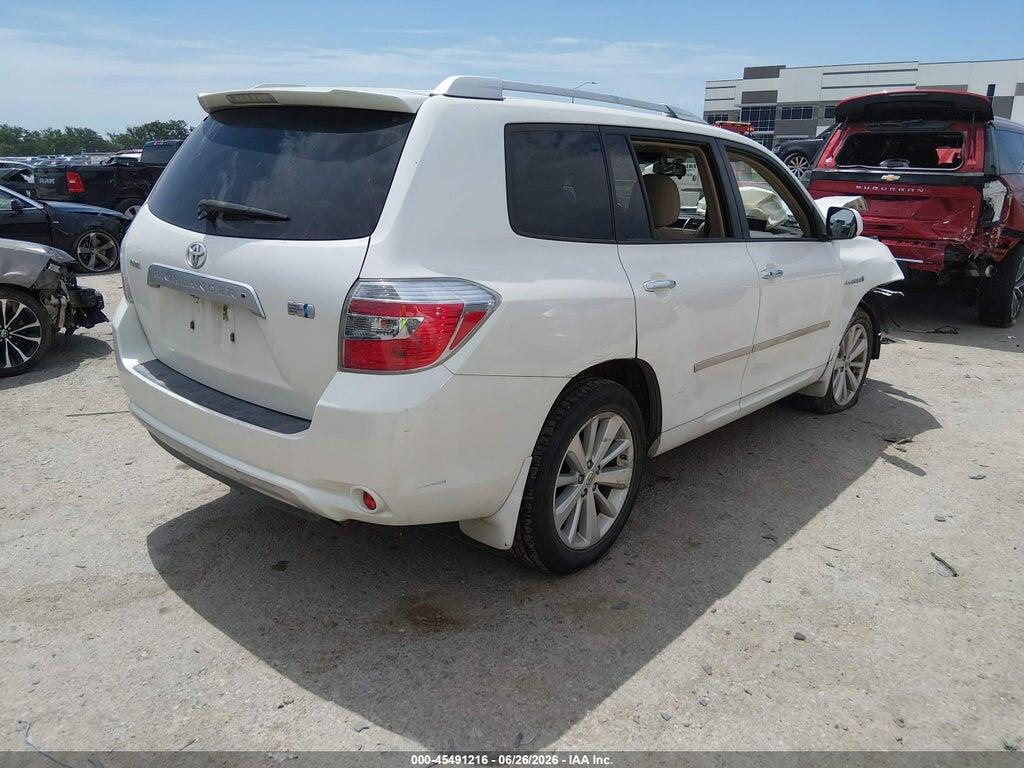 JTEEW41A682008120 2008 TOYOTA HIGHLANDER HYBRID photo no. 4