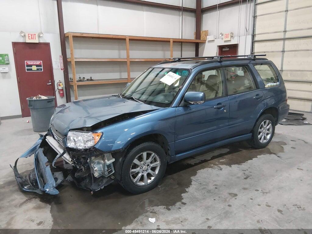 JF1SG65668H712424 2008 SUBARU FORESTER photo no. 2