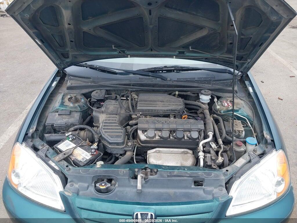 JHMES26771S005040 2001 HONDA CIVIC photo no. 10