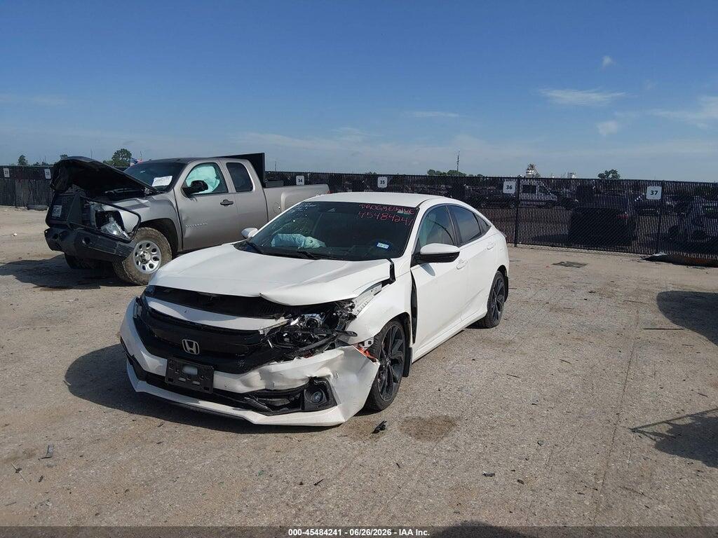 19XFC2F87KE042296 2019 HONDA CIVIC photo no. 2