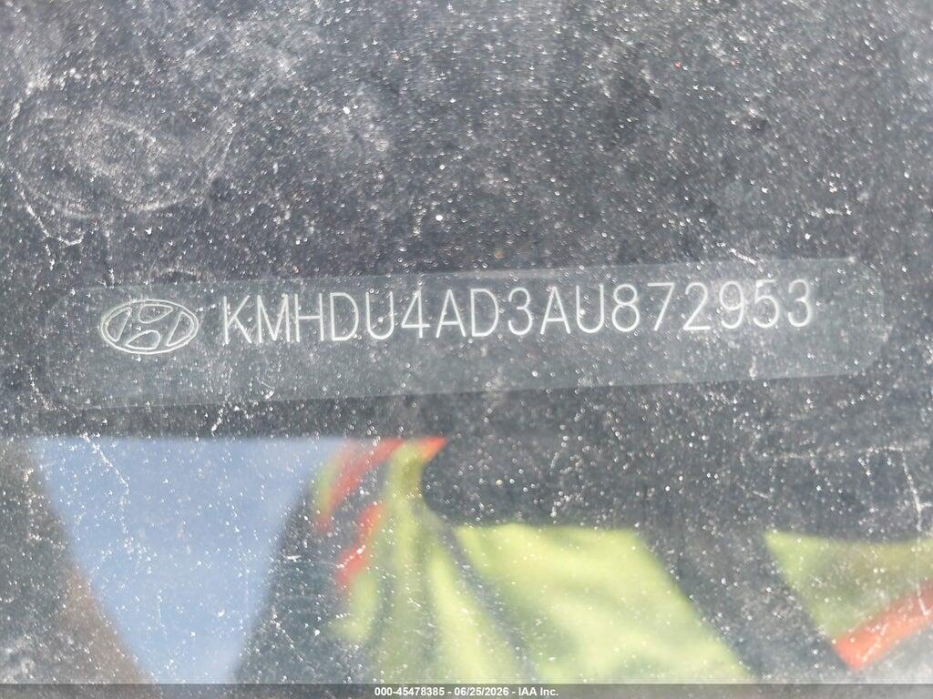 KMHDU4AD3AU872953 2010 HYUNDAI ELANTRA photo no. 9