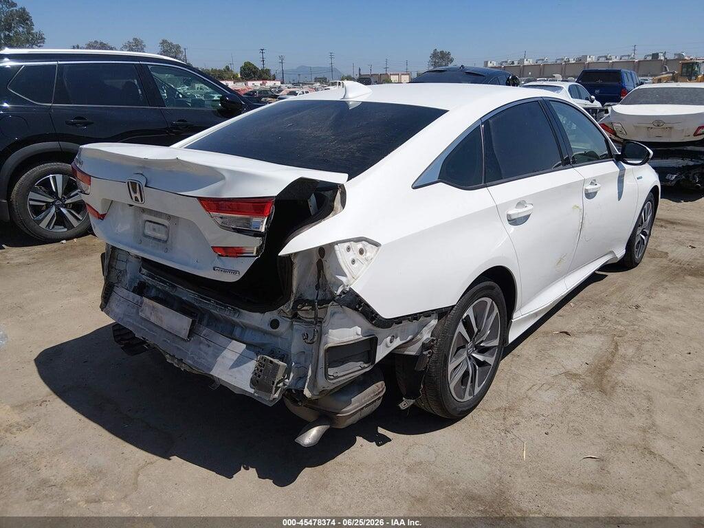1HGCV3F12MA005458 2021 HONDA ACCORD HYBRID photo no. 4