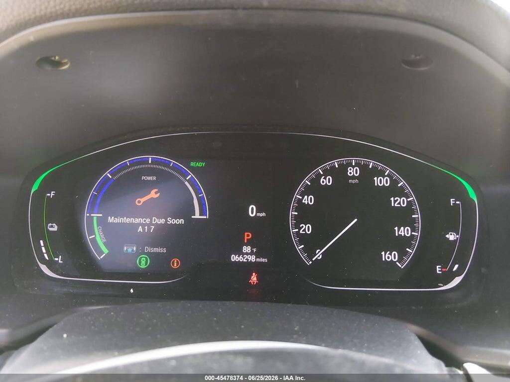 1HGCV3F12MA005458 2021 HONDA ACCORD HYBRID photo no. 7