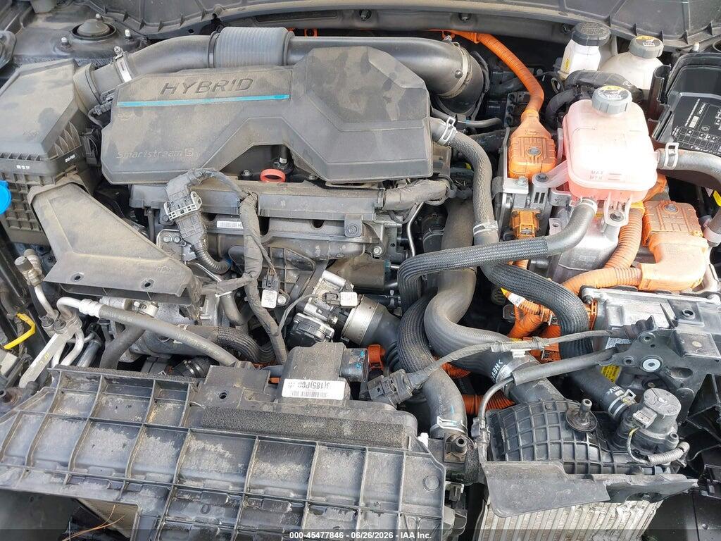 KM8JECA19NU077380 2022 HYUNDAI TUCSON HYBRID photo no. 10
