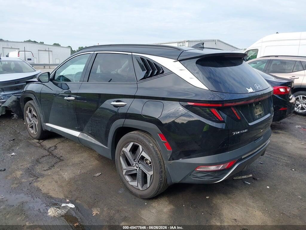 KM8JECA19NU077380 2022 HYUNDAI TUCSON HYBRID photo no. 3