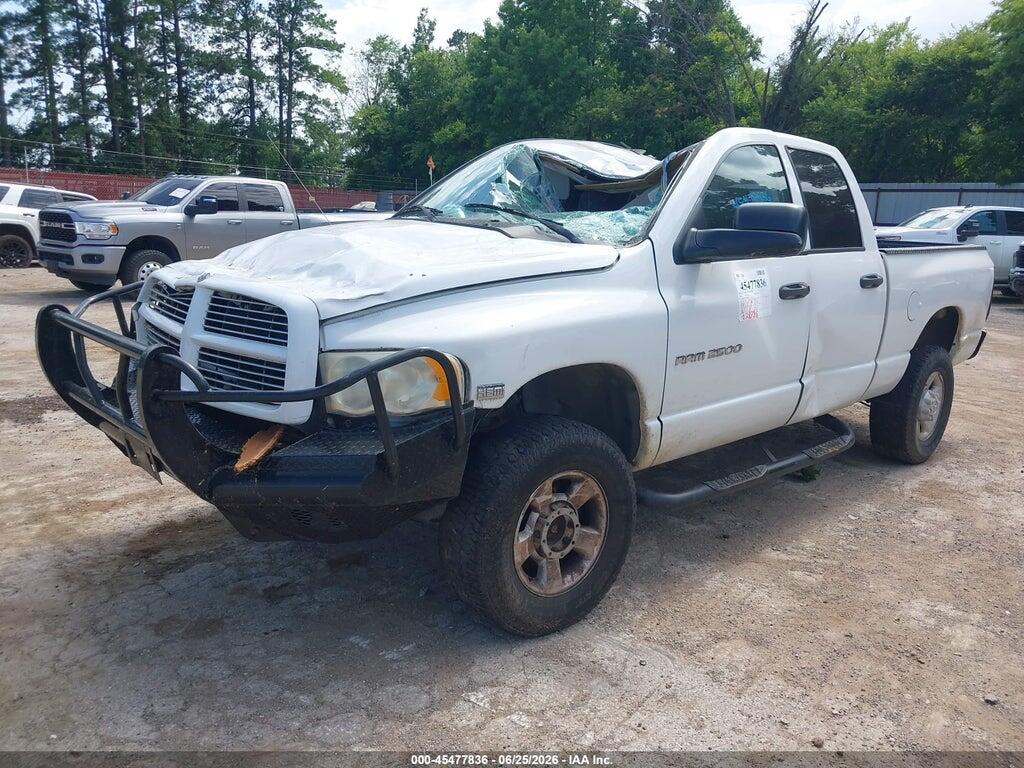 3D3KU28D73G797337 2003 DODGE RAM 2500 photo no. 2