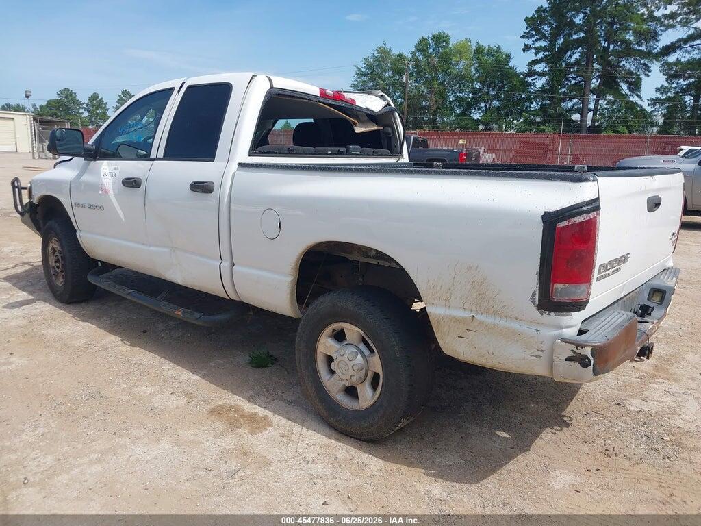 3D3KU28D73G797337 2003 DODGE RAM 2500 photo no. 3