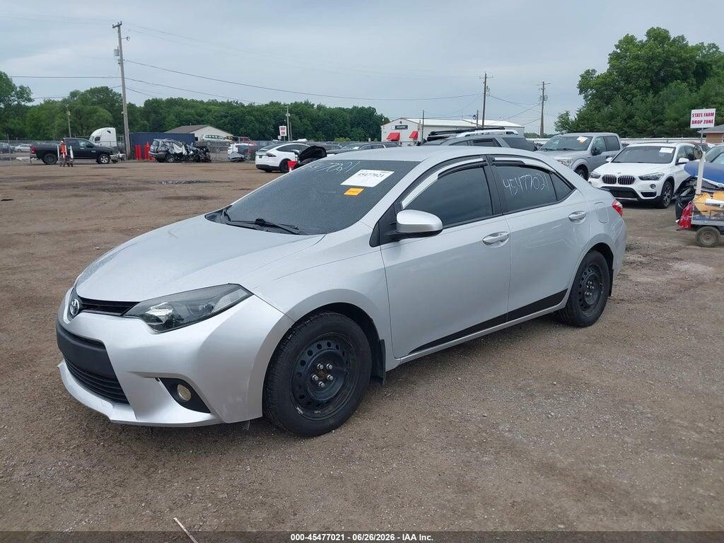 2T1BURHE9FC404706 2015 TOYOTA COROLLA photo no. 2