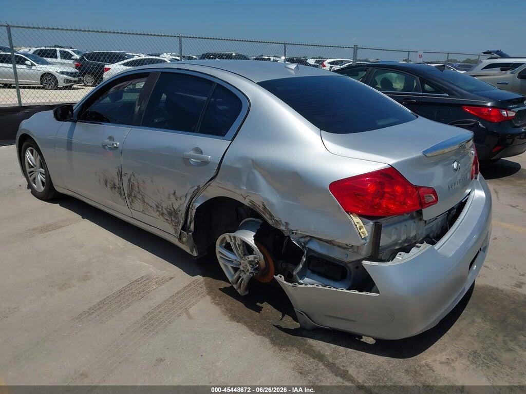 JN1DV6AP0CM811797 2012 INFINITI G25 photo no. 3