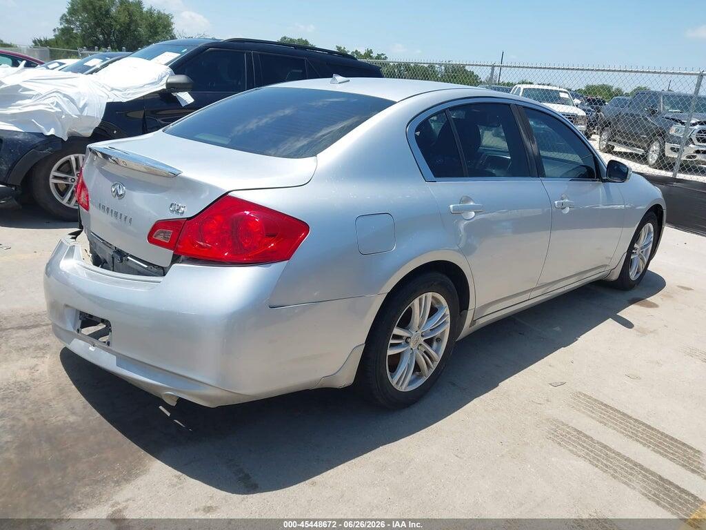 JN1DV6AP0CM811797 2012 INFINITI G25 photo no. 4