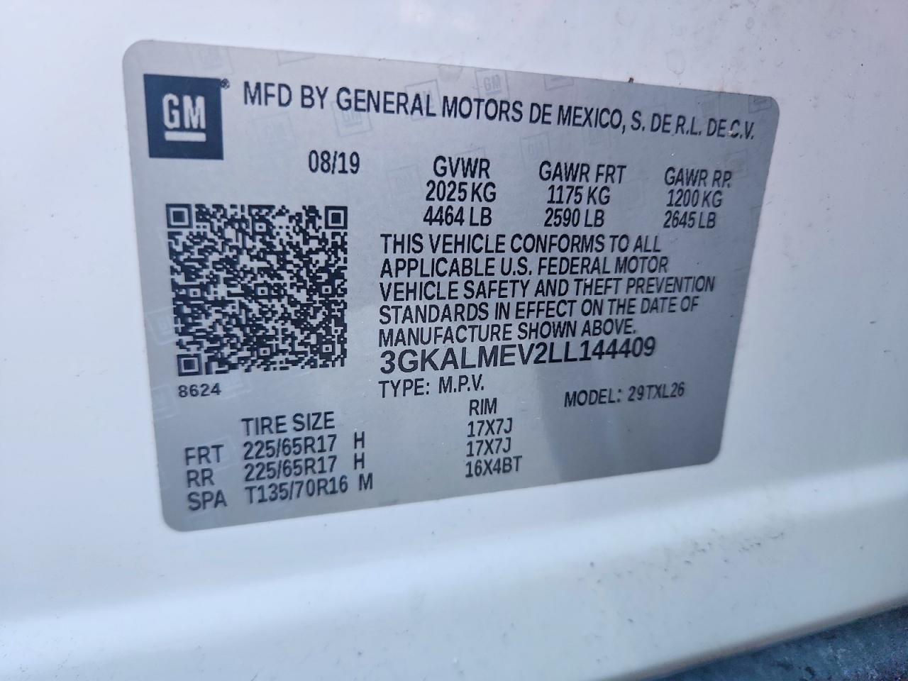 2020 GMC TERRAIN SLE — Фото 13 из 13