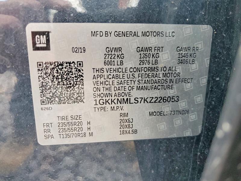 2019 GMC ACADIA SLT-1 — Фото 13 из 13