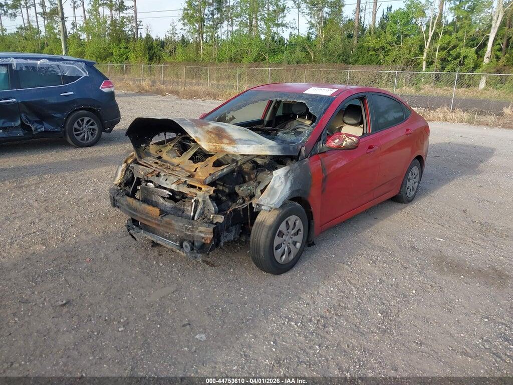 KMHCT4AE7GU049443 2016 HYUNDAI ACCENT photo no. 2