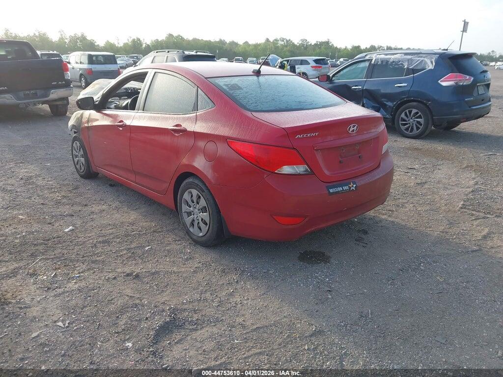 KMHCT4AE7GU049443 2016 HYUNDAI ACCENT photo no. 3