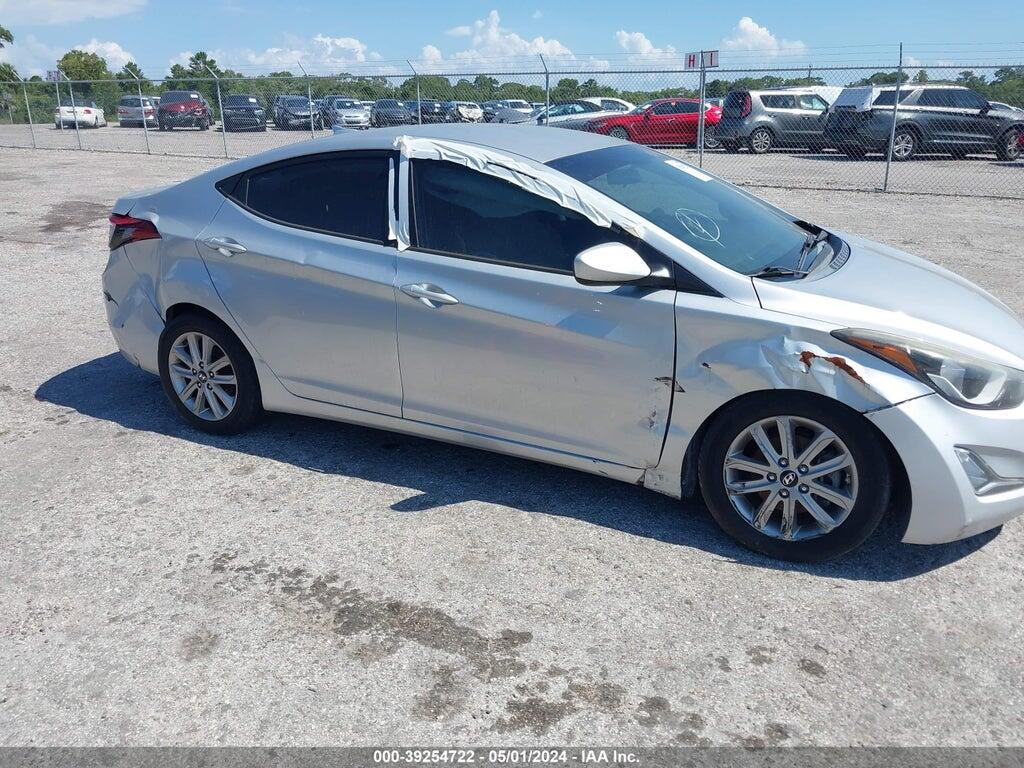 5NPDH4AE7GH786226 2016 HYUNDAI ELANTRA photo no. 6