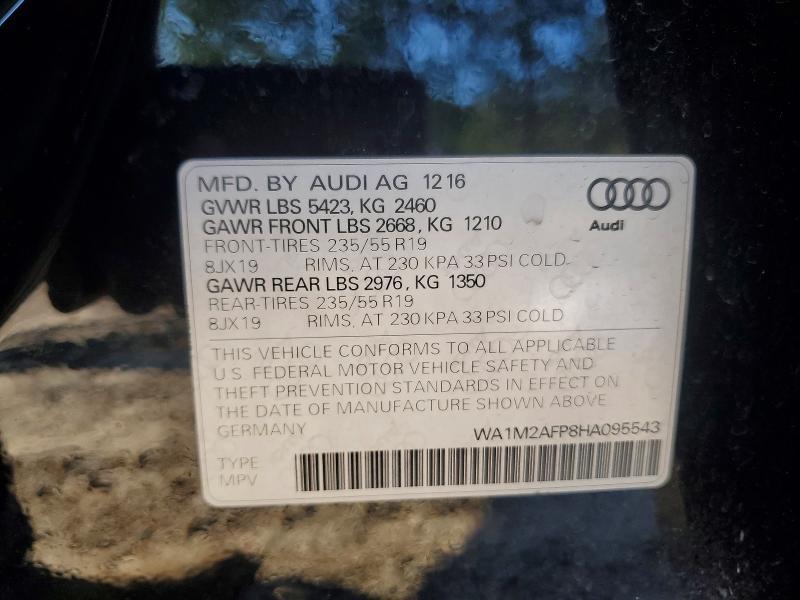 2017 AUDI Q5 PREMIUM PLUS — Фото 13 из 13