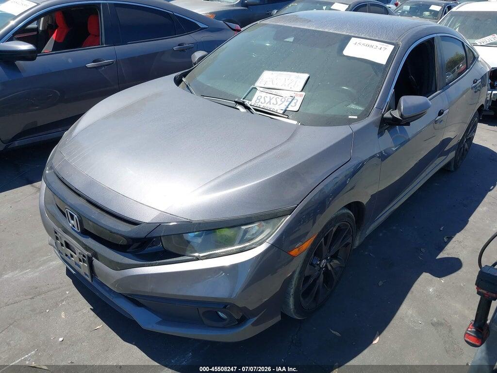 19XFC2E87LE022388 2020 HONDA CIVIC photo no. 2