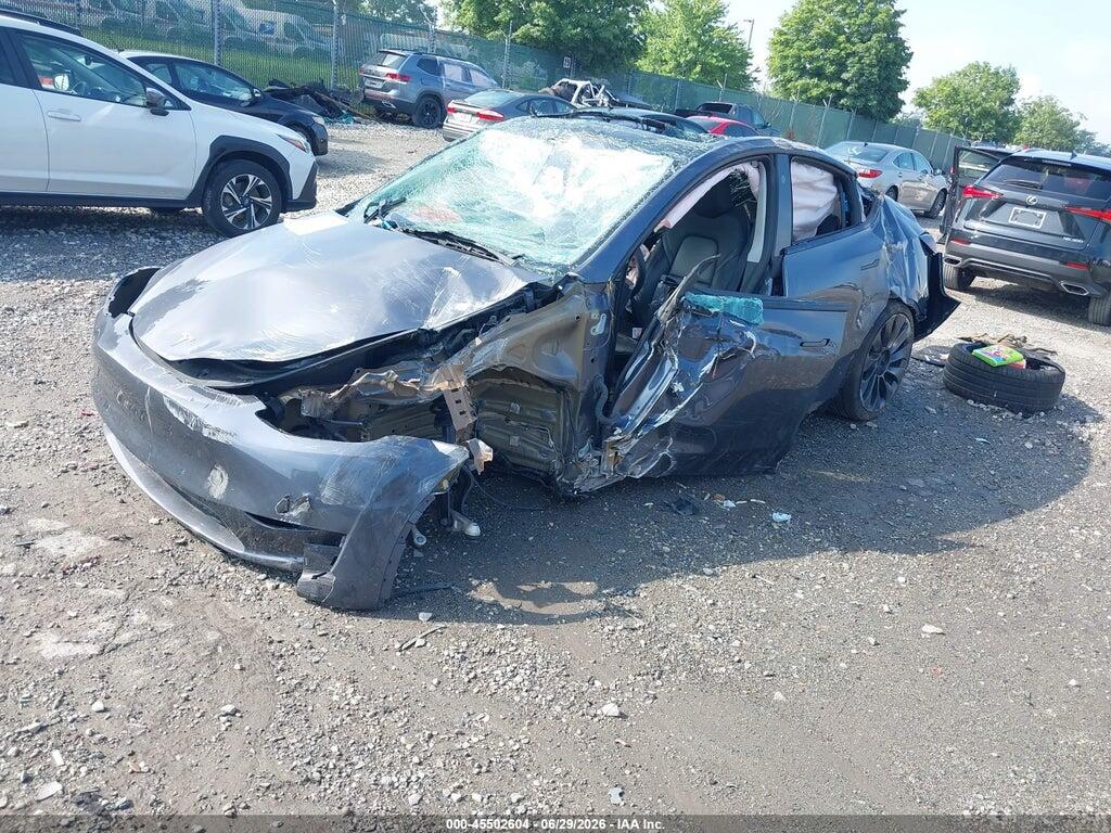 7SAYGDEF0PF862507 2023 TESLA MODEL Y photo no. 2