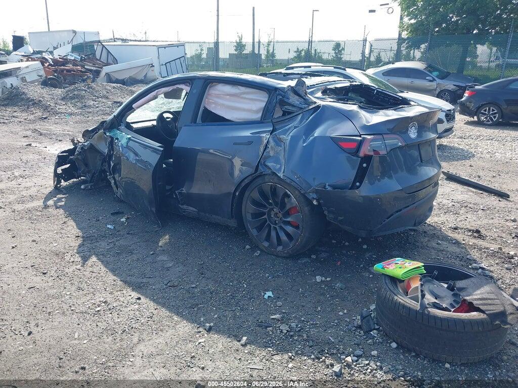 7SAYGDEF0PF862507 2023 TESLA MODEL Y photo no. 3