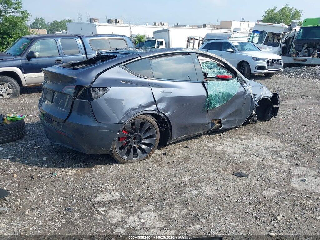 7SAYGDEF0PF862507 2023 TESLA MODEL Y photo no. 4