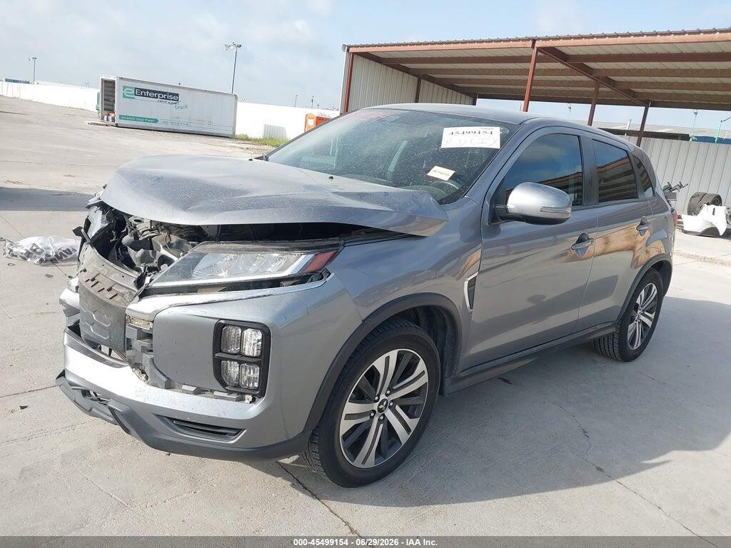JA4APVAU9MU010257 2021 MITSUBISHI OUTLANDER SPORT photo no. 2