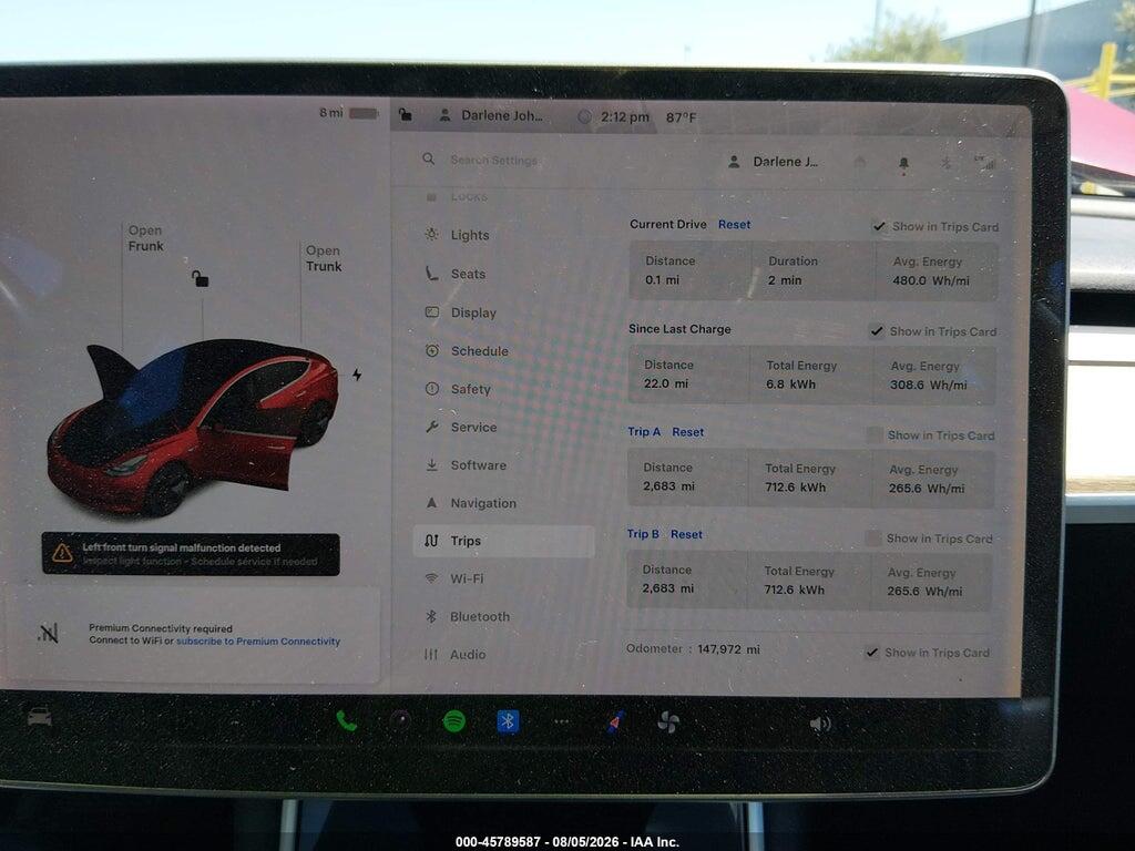 5YJ3E1EA9KF299076 2019 TESLA MODEL 3 photo no. 7