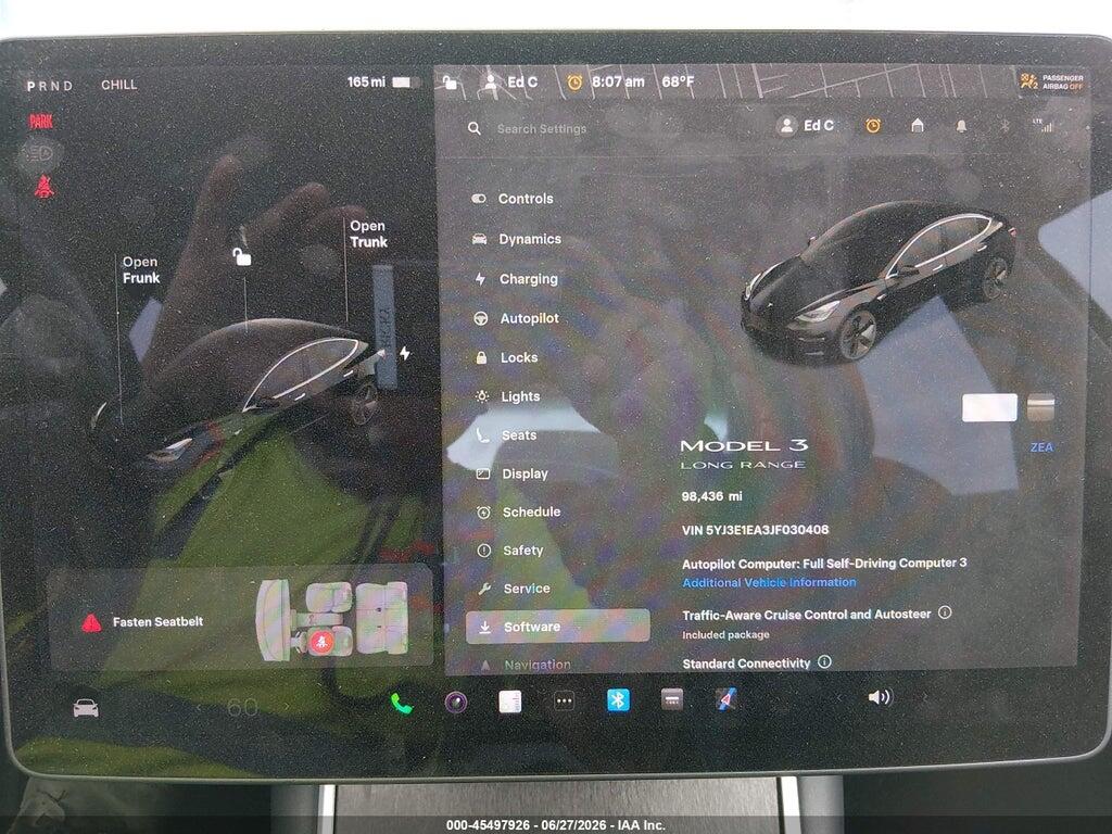 5YJ3E1EA3JF030408 2018 TESLA MODEL 3 photo no. 7