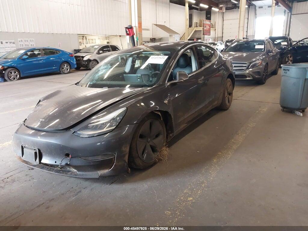 5YJ3E1EA9JF158037 2018 TESLA MODEL 3 photo no. 2