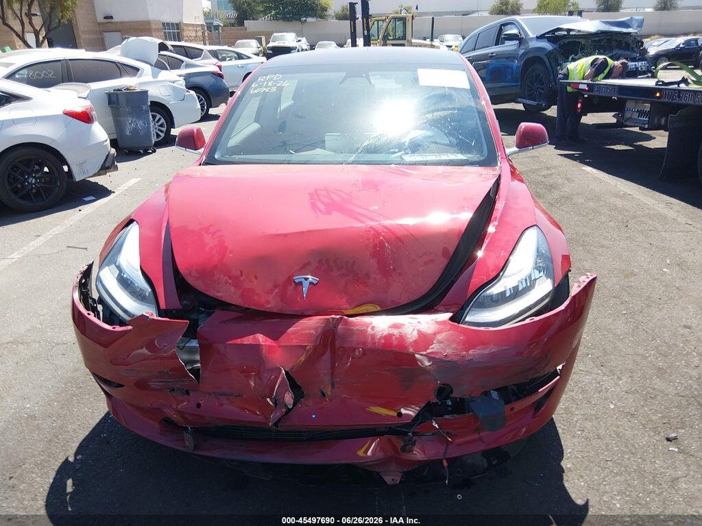 5YJ3E1EA6JF078386 2018 TESLA MODEL 3 photo no. 12