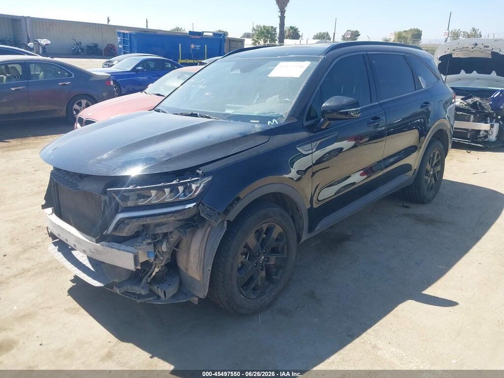 5XYRLDLCXMG071332 2021 KIA SORENTO photo no. 2