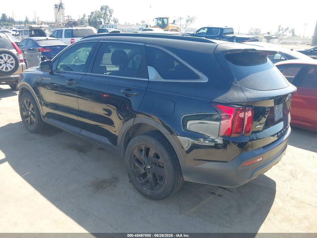5XYRLDLCXMG071332 2021 KIA SORENTO photo no. 3