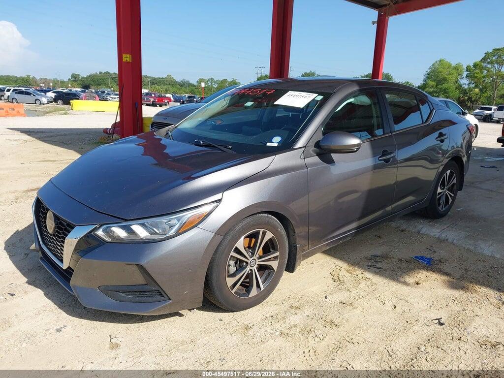 3N1AB8CV2LY218376 2020 NISSAN SENTRA photo no. 2