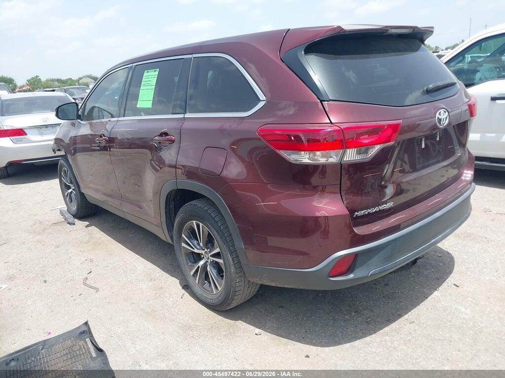 5TDZARFH8KS051591 2019 TOYOTA HIGHLANDER photo no. 3