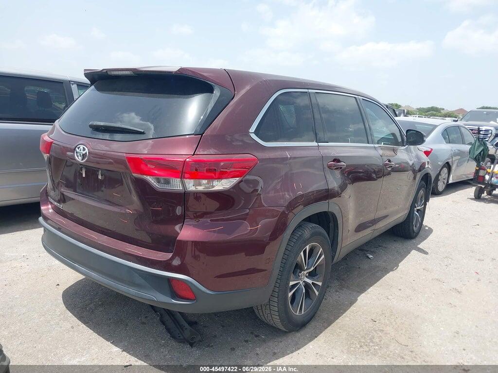 5TDZARFH8KS051591 2019 TOYOTA HIGHLANDER photo no. 4